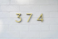Thumbnail for Gold House Number Sign