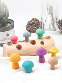 Thumbnail for Wooden Mushroom Toy