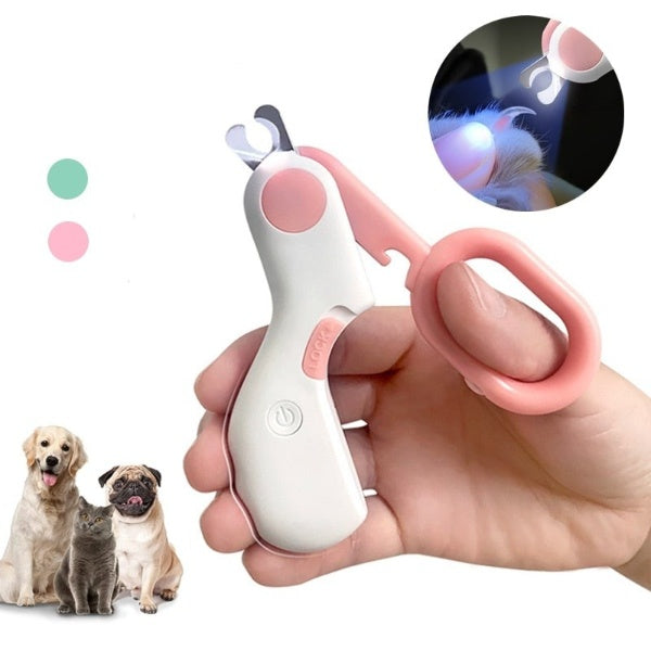 Pet Nail Clippers with Light