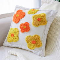 Thumbnail for Retro Floral Pillow Cover