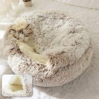 Thumbnail for Cozy Plush Cat Bed