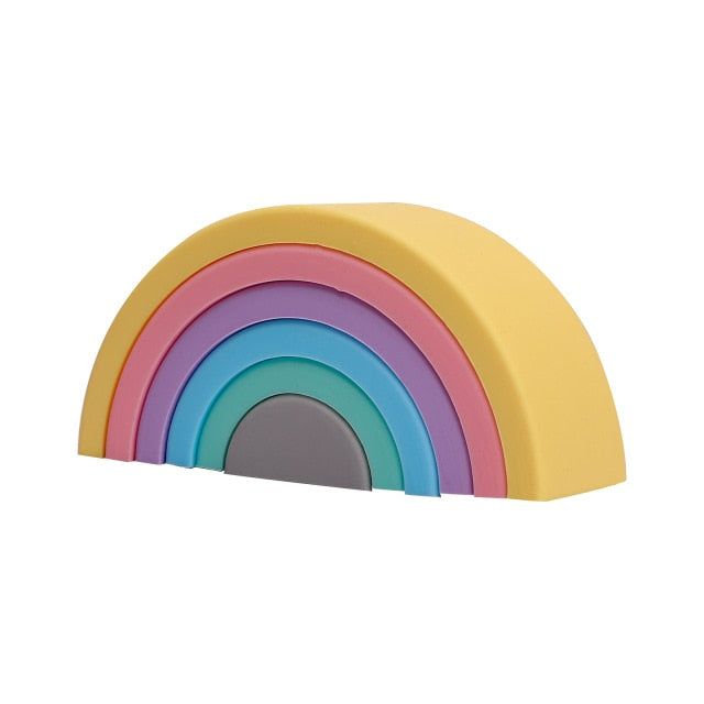 Montessori Stacking Rainbow
