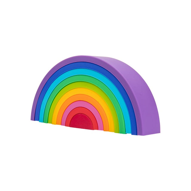 Montessori Stacking Rainbow