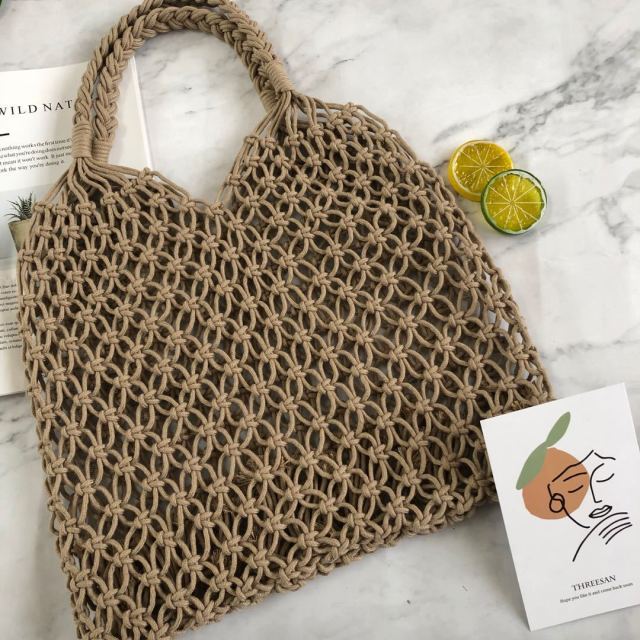 Woven Rope Bag