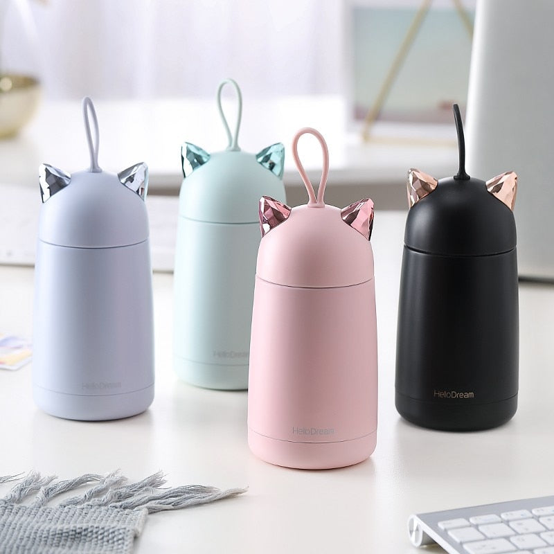 Stainless Steel Cat Flask