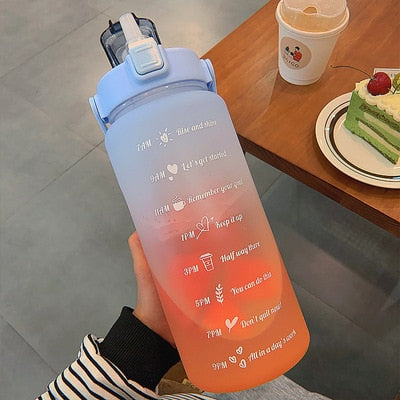 Water Bottle with Timescale Reminder