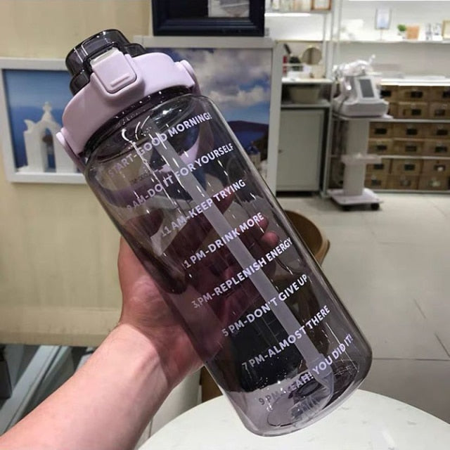 Water Bottle with Timescale Reminder
