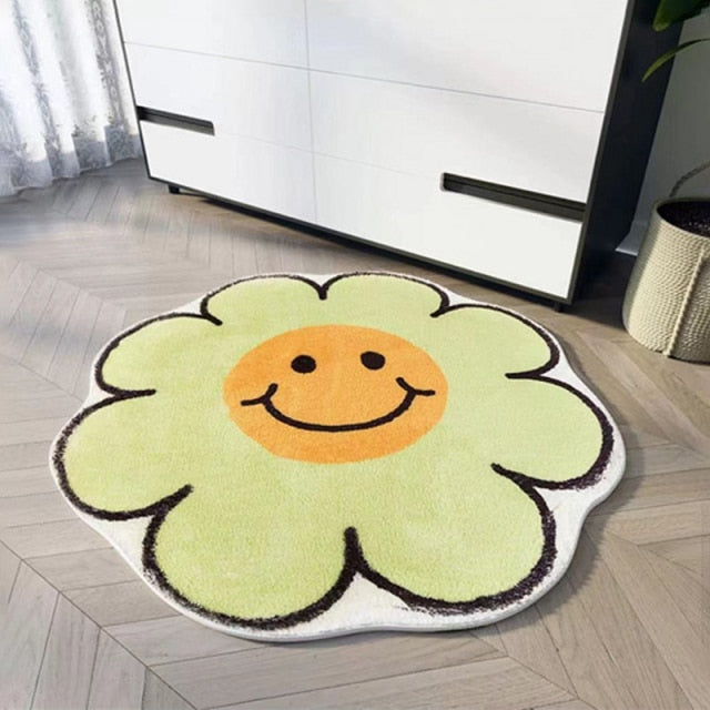 Smiley Face Floor Mat