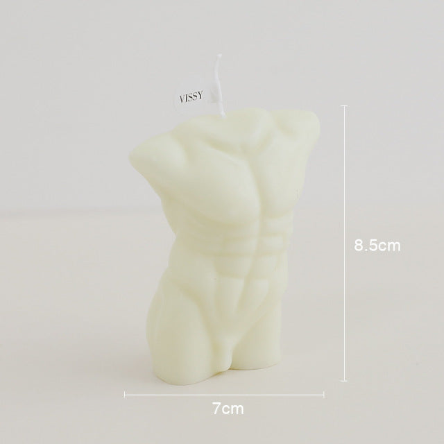 3D Sculpted Body Candle