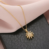 Thumbnail for Rotating Sunflower Necklace